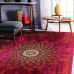 Монгольский ковер Hunnu 6A2880 167 Красный - фото №2
